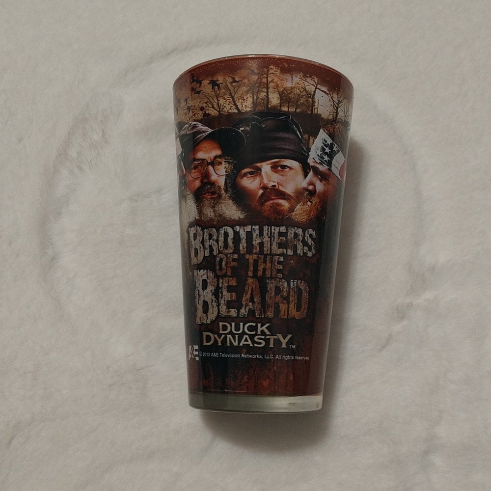 New Brothers of the Beard Duck Dynasty Glass 16 oz
